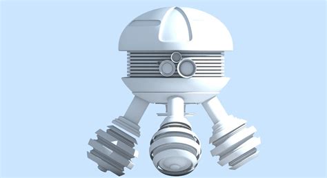 робот-шар с минами 3D Модель $5 - .c4d - Free3D