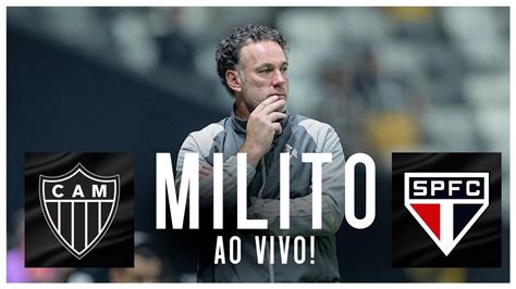 AO VIVO GABRIEL MILITO ENTREVISTA COLETIVA GALO x SÃO PAULO