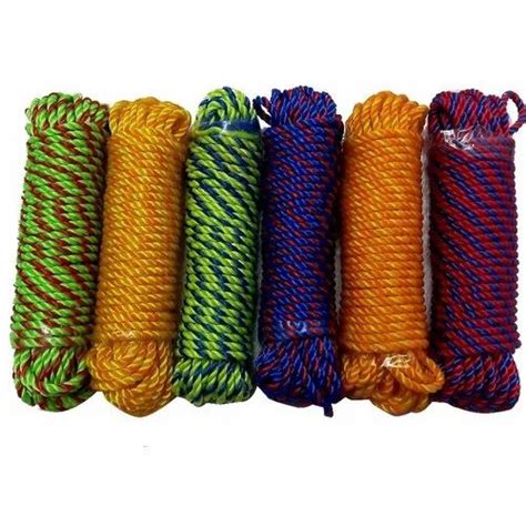 Multicolor Twisted Nylon Braided Rope At Best Price In Bengaluru Id