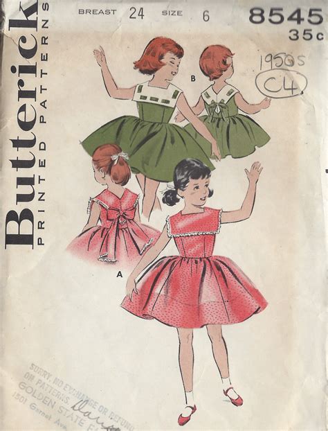 Vintage Baby Patterns & Vogue Children’s Pattern Designs Online