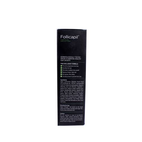 Follicapil Hair Solution 90 ml Price, Uses, Side Effects, Composition ...