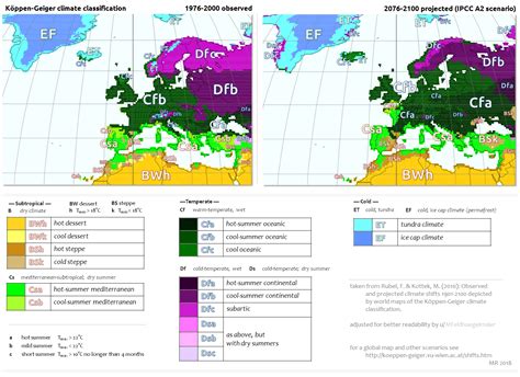 Climate Zones Of Europe