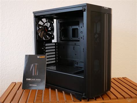 be quiet! Pure Base 500DX im Test: Ausstattung innen - ComputerBase