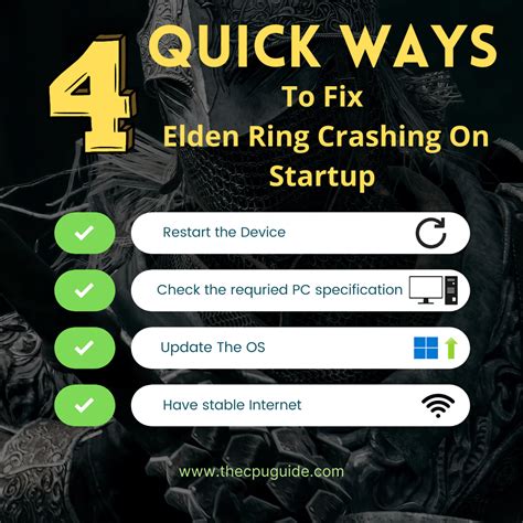 Elden Ring Crashing On Pc Startup Windows Fix