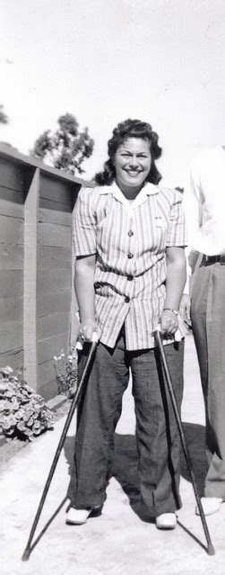 Polio Walking With Canes Walking Sticks A 1930s 40s … Flickr