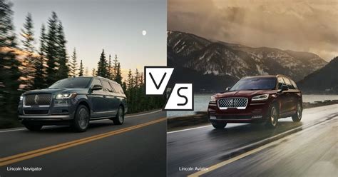 Performance Powerhouses - Lincoln Navigator vs. Lincoln Aviator ...