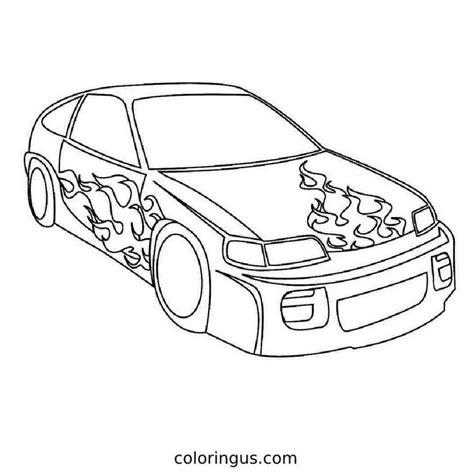 Printable Race Car Coloring Pages - Coloringus