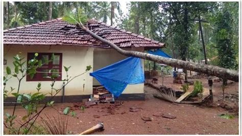 കാലവര്‍ഷം ജില്ലയില്‍ ഒരു വീട് പൂര്‍ണമായും 49 വീടുകള്‍ ഭാഗികമായും തകര്‍ന്നു