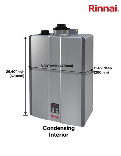 Super High Efficiency Plus Rinnai Rsc199i Tankless Water Heater Toronto