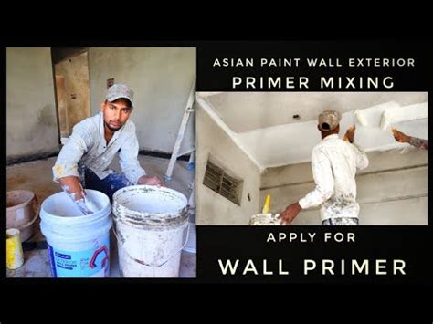 Asian Paint Exterior Wall Primer Mix Kaise Karen Aur Apply Kaise Karen