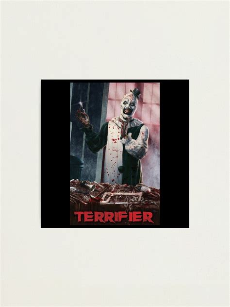 Lámina Fotográfica Terrifier Movie Horror Art El Payaso Cartel De La