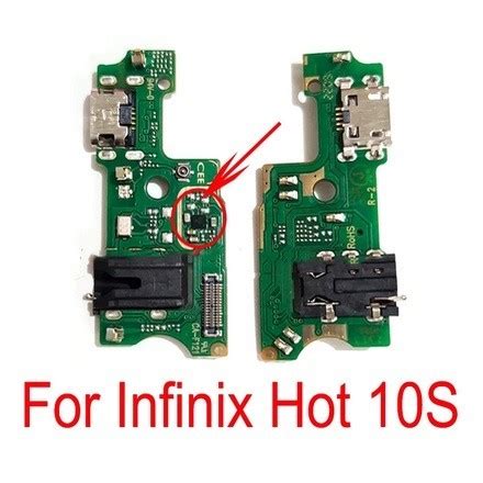 With IC USB Charging Port Dock Connector Board Flex Cable For Infinix Hot S USB Charge Port