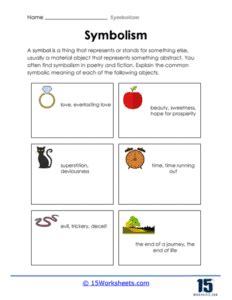 Symbolism Worksheets - 15 Worksheets.com