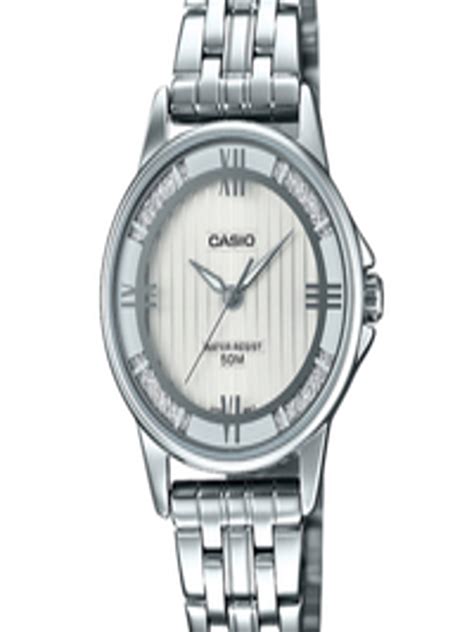 Buy Casio Enticer Women Silver Dial Analog Watch Ltp D A Vdf A