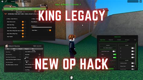 UPDATE 4 7 King Legacy Script Hack Pastebin Auto Farm Inf Geppo