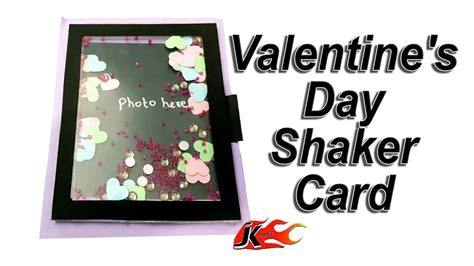 Valentines Day Shaker Card Diy Jk Arts 1511 Youtube