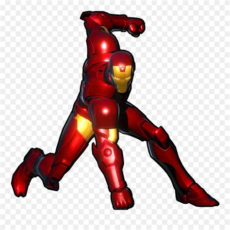 Iron Man Mvc3 Official Game Art Iron Man Mvc3 Win Pose - Iron Man ...