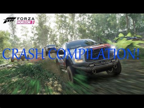 Crash Compilation Forza Horizon 3 YouTube