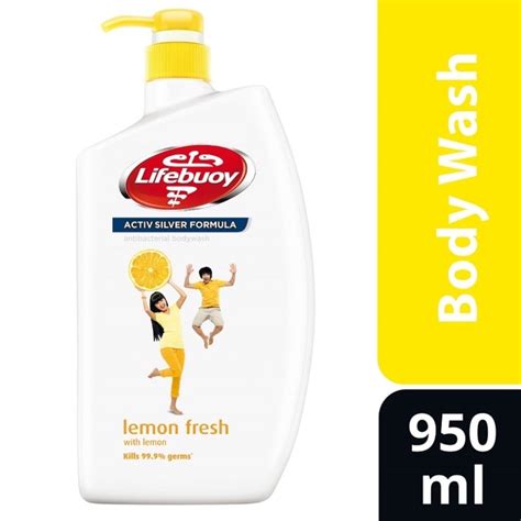 Lifebuoy Lemon Fresh Antibacterial Body Wash 950ml Shopee Malaysia