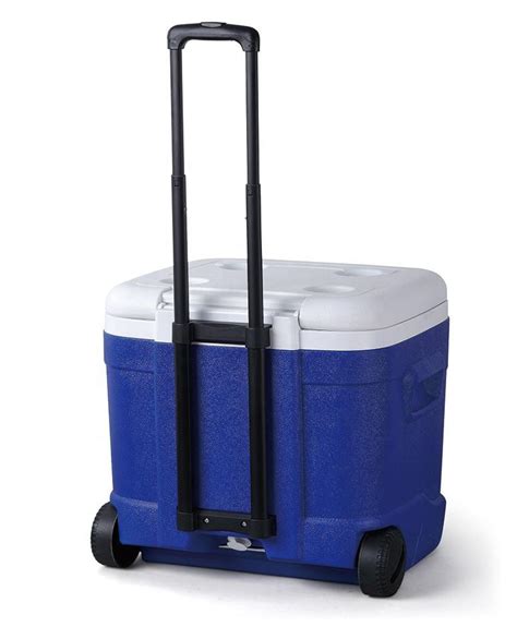 PP Material And Large Cans Food Use Plastic Trolley Ice Chest Cooler