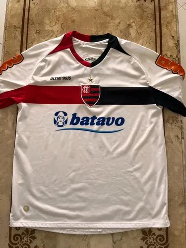 Camisa Flamengo Batavo - Camisa Oficial Original Flamengo Olympikus Sn Batavo Branca | MercadoLivre