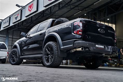 Ford Ranger Raptor Next Gen Black Vossen Hf6 4 Wheel Front