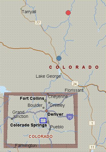 Lake George Colorado Map | College Map