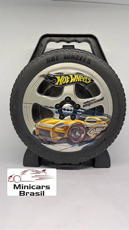 Maleta Hot Wheels Oficial Minicars Brasil