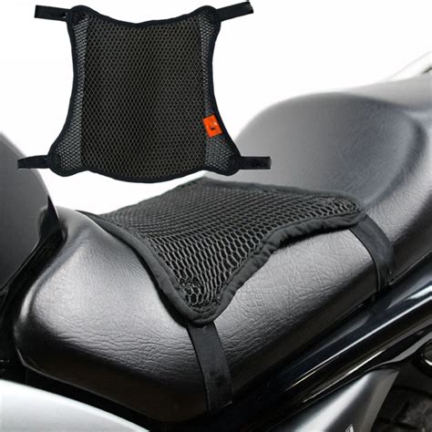 Cojín para asiento de motocicleta de malla universal aislamiento