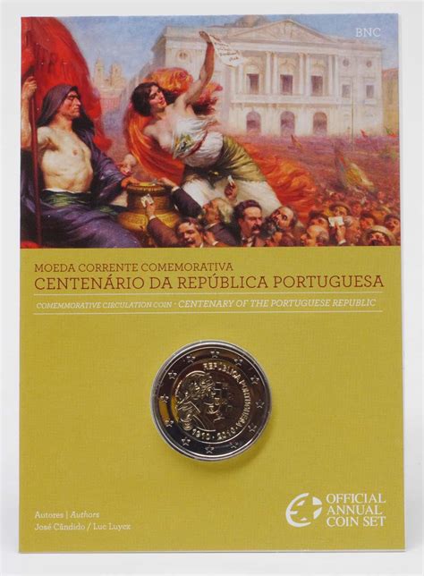 2 Euro Portugiesische Republik 2010 Stgl Portugal Coincard