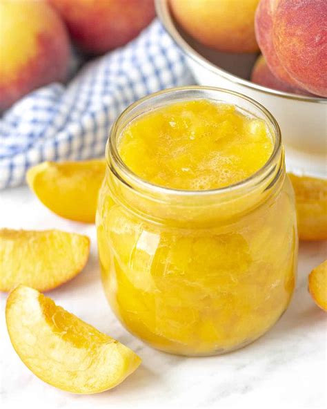 Easy Peach Sauce (Fresh or Frozen Peaches) - Delightful Adventures