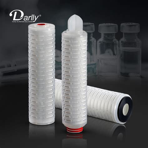 Darlly Hydrophobic PTFE Membrane Pleated Filter Cartridge For