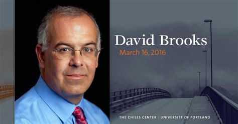 New York Times Columnist David Brooks Visits University Of Portland On