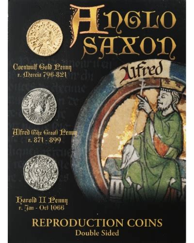 Anglo Saxon Coin Set of 3 Coins