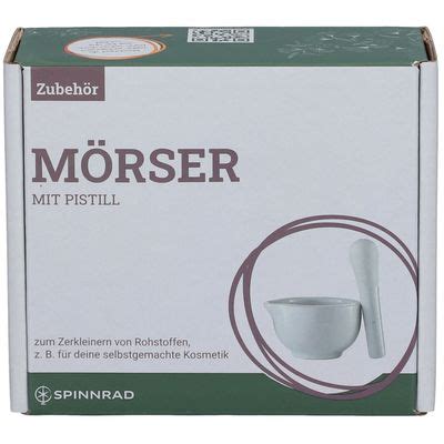 Spinnrad Mörser Porzellan Weiss 6 8 cm Ø mit Pistill 1 St Shop Apotheke