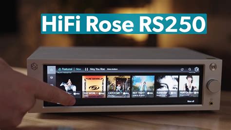 HiFi Rose RS250 High Res Audio 4K Network Streamer Crutchfield