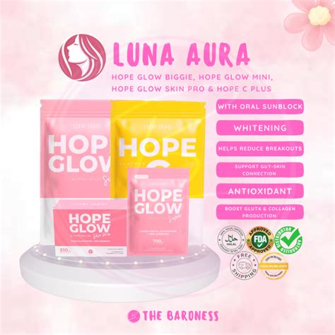 Luna Aura Hope Glow And Hope C Plus Combo And Trio Lazada Ph