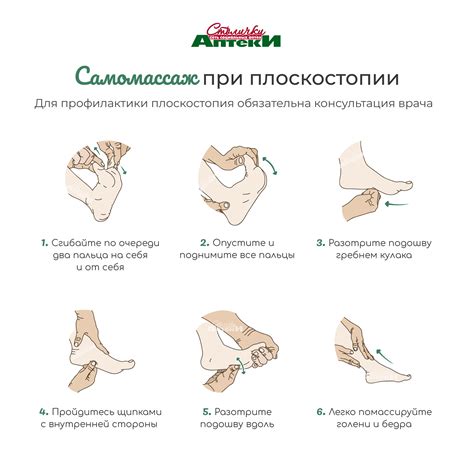 Самомассаж при плоскостопии
