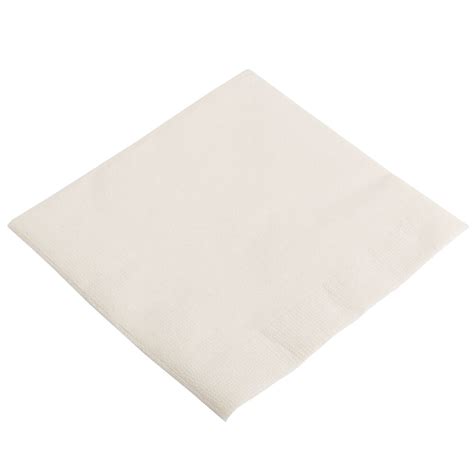 Choice X Ecru Ivory Ply Beverage Cocktail Napkins Pack