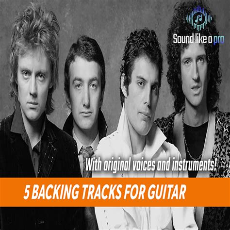 QUEEN Guitar backing tracks + GUITAR RIG PRESET - Sound Like a Pro