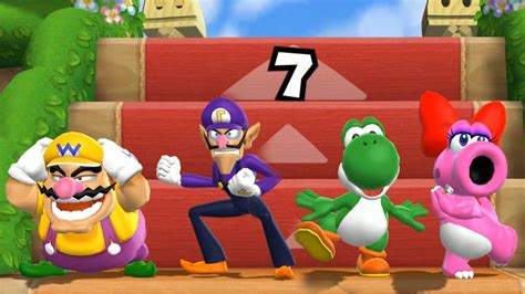 Mario Party Step It Up Vs Rivals Wario Vs Waluigi Yoshi