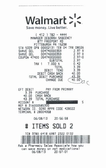 35 Make Fake Walmart Receipt Hamiltonplastering