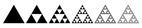 Sierpinski Triangle Evolution Steps Constructing Sierpinski Gasket