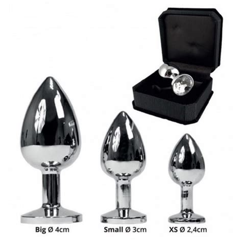 Bijou Anal Rosebud Plug Anal Avec Cristal Noir