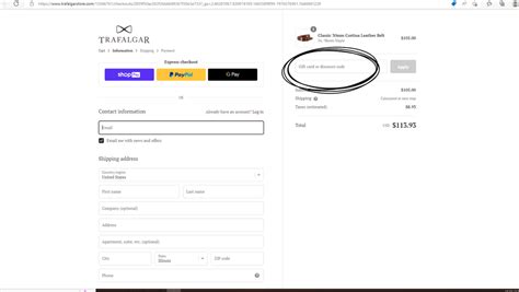 How to Enter A Discount Code on Trafalgar