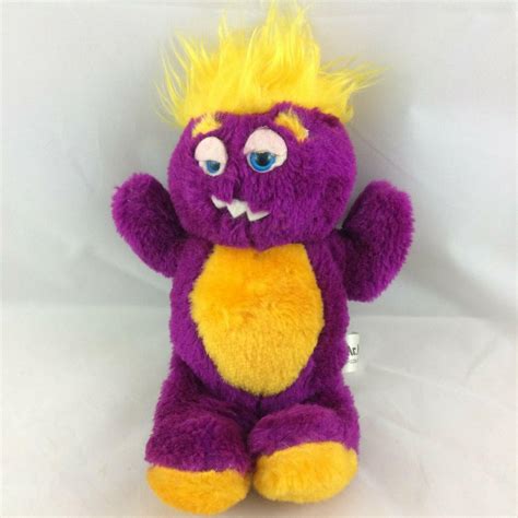 Vintage Chuck E Cheeses Pizza Time Theater Mr Munch Purple Plush 10