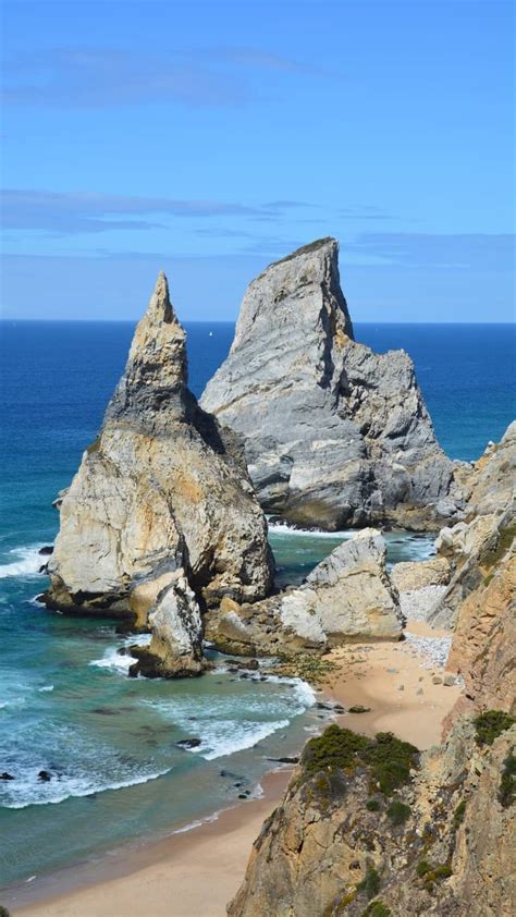 Praia Da Ursa La Playa De Los Osos De Sintra Portugal