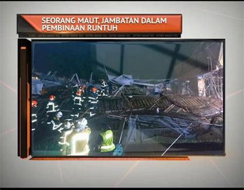 Seorang Maut Jambatan Dalam Pembinaan Runtuh Video Dailymotion