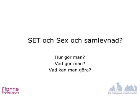 Ppt Set Och Sex Och Samlevnad Powerpoint Presentation Free Download