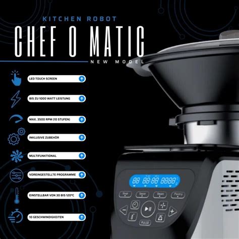 Best Direct Chef O Matic Kitchen Robot weiß ab 169 99